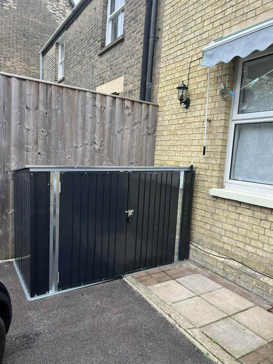 Secure bike store
